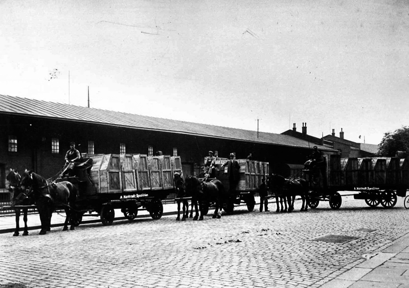 Export of German Pianos