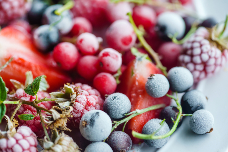 Frozen berries