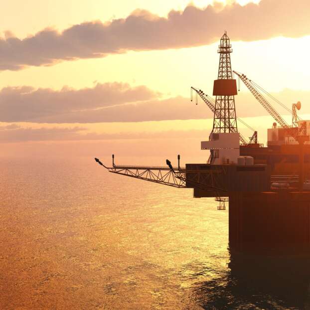 Oil plattform