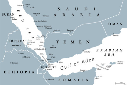 Red Sea map